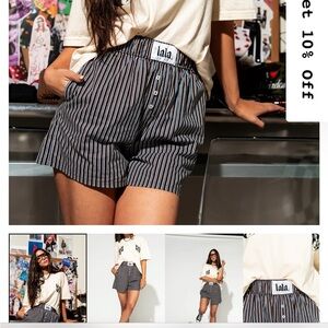 DRESSED IN LALA NWOT dressed in lala boxer shorts sold out